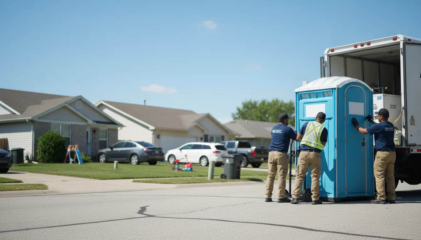 Standard Porta Potty Rentals in Harrison, MI near me